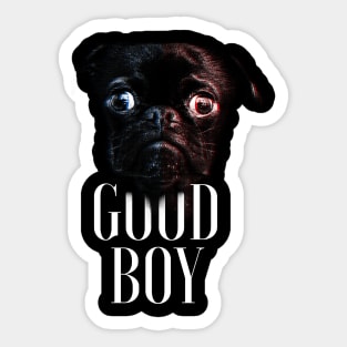 Good Boy - Pug Sticker